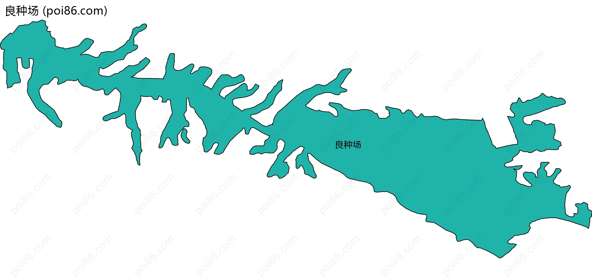 良种场边界地图