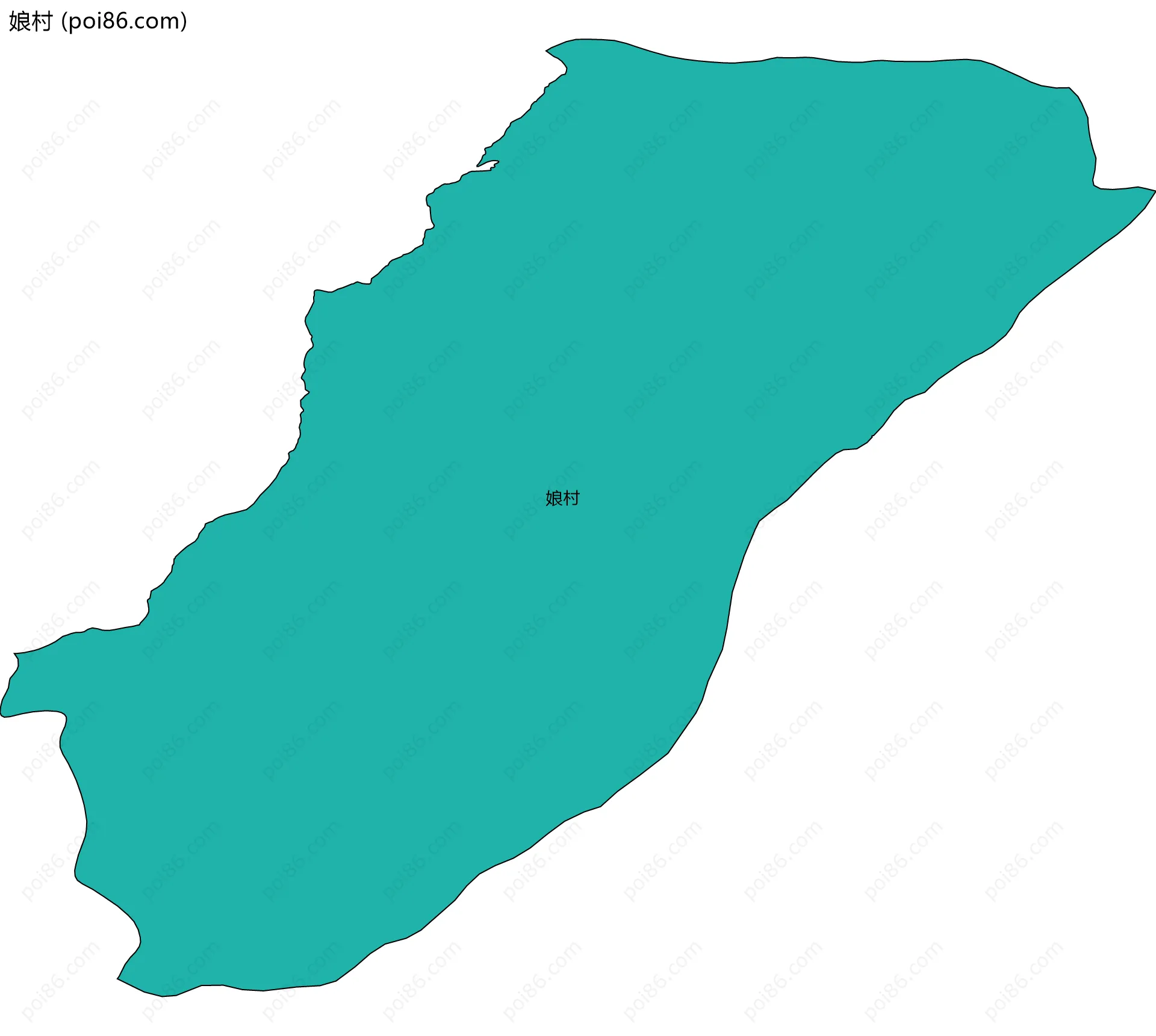 娘村边界地图