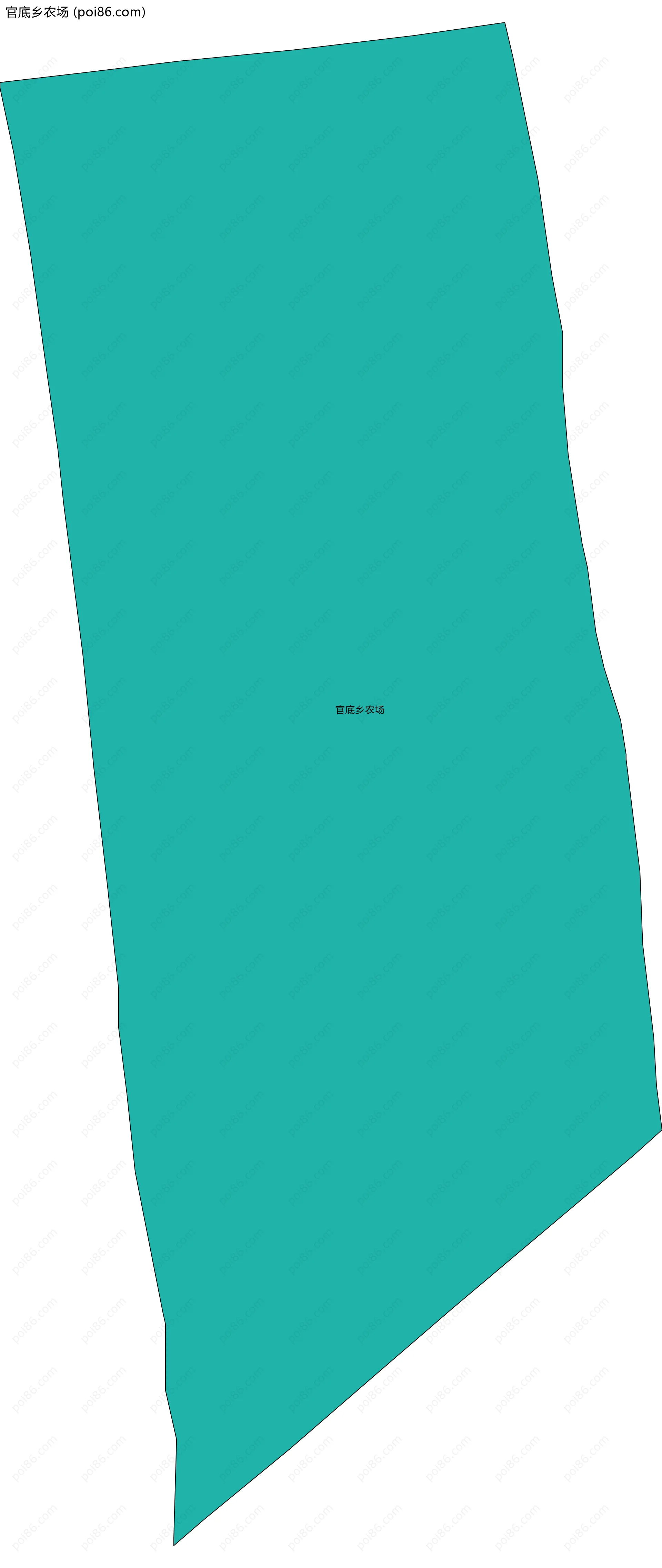 官底乡农场边界地图