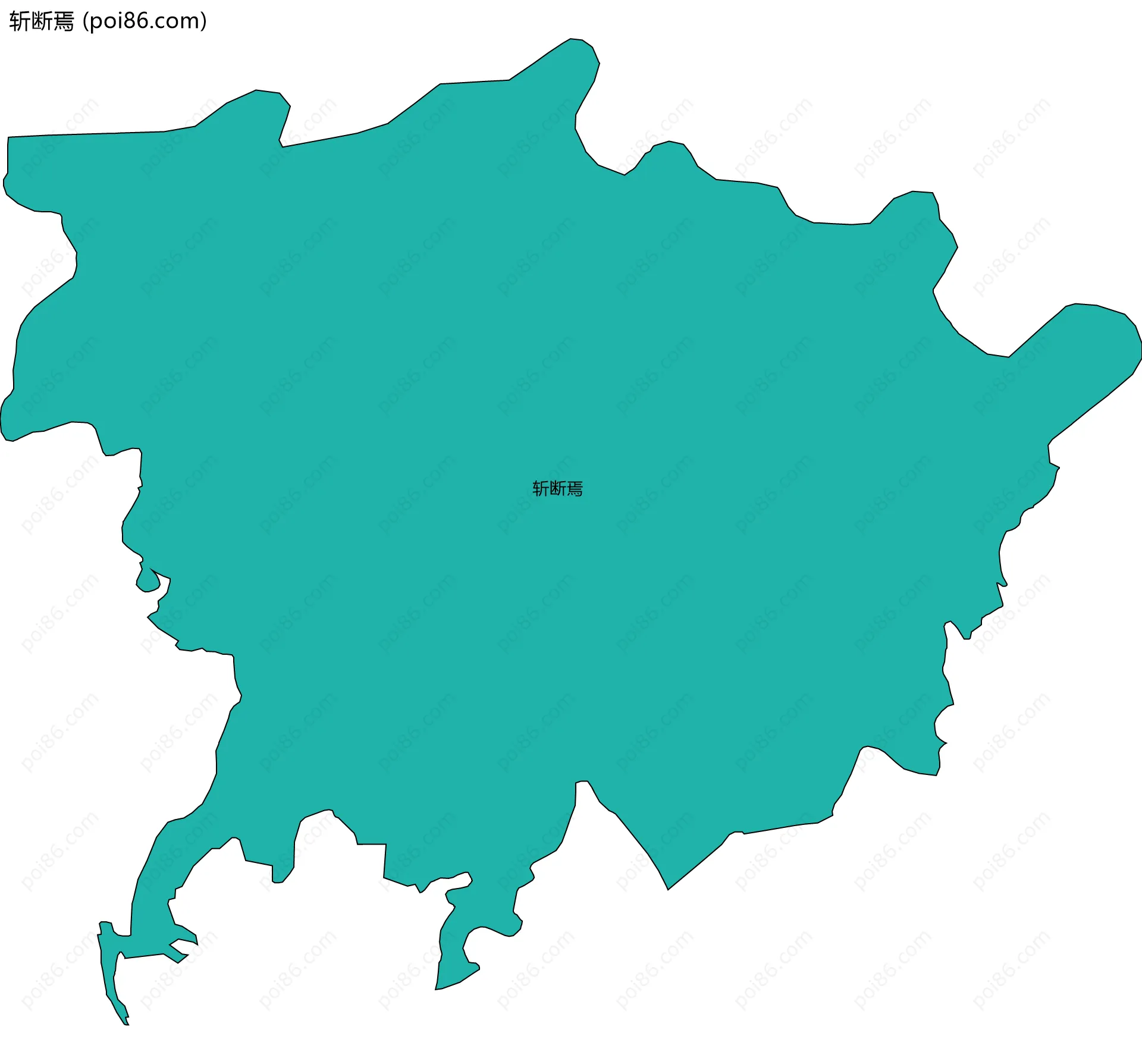 斩断焉边界地图