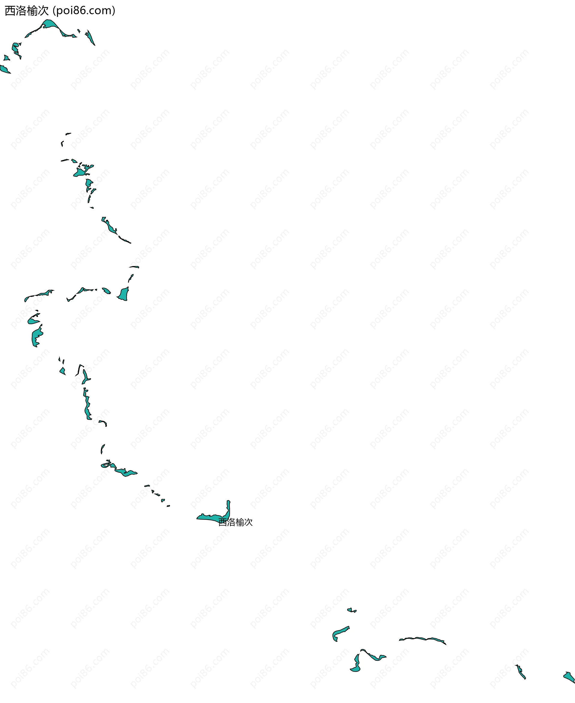 西洛榆次边界地图