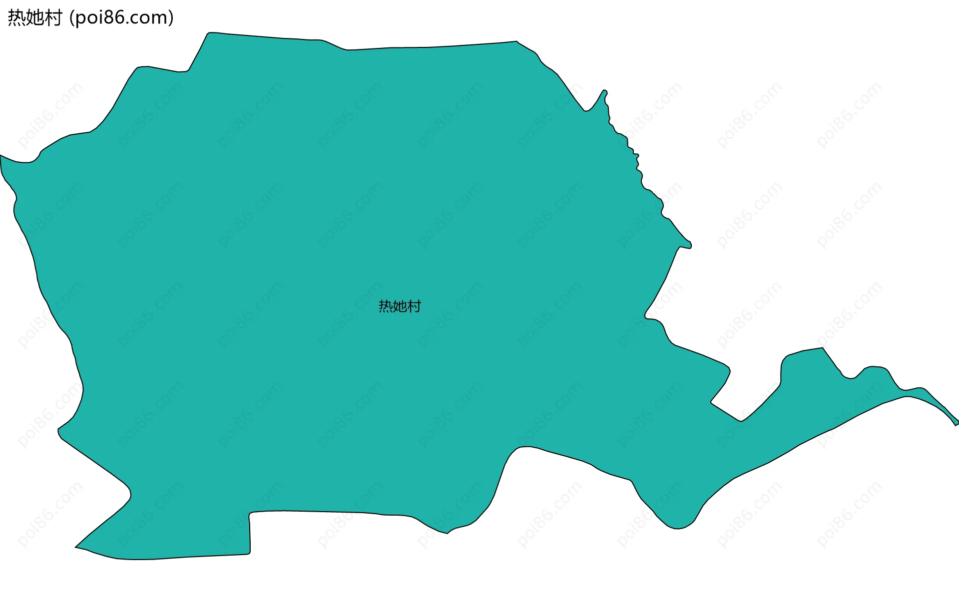 热她村边界地图