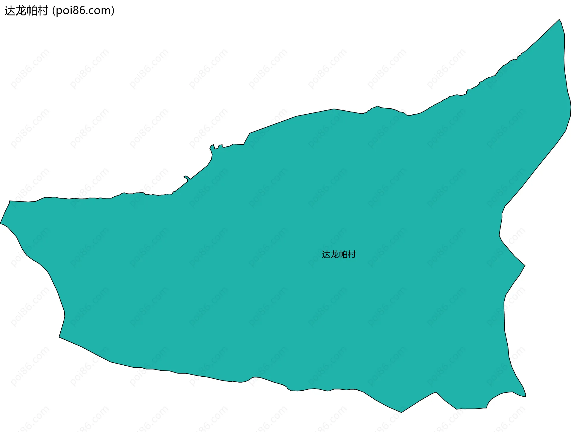达龙帕村边界地图