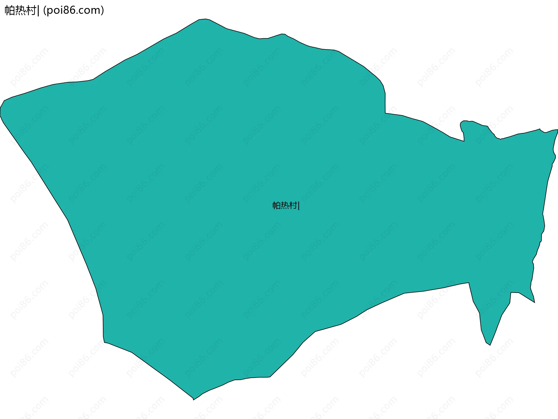 帕热村|边界地图