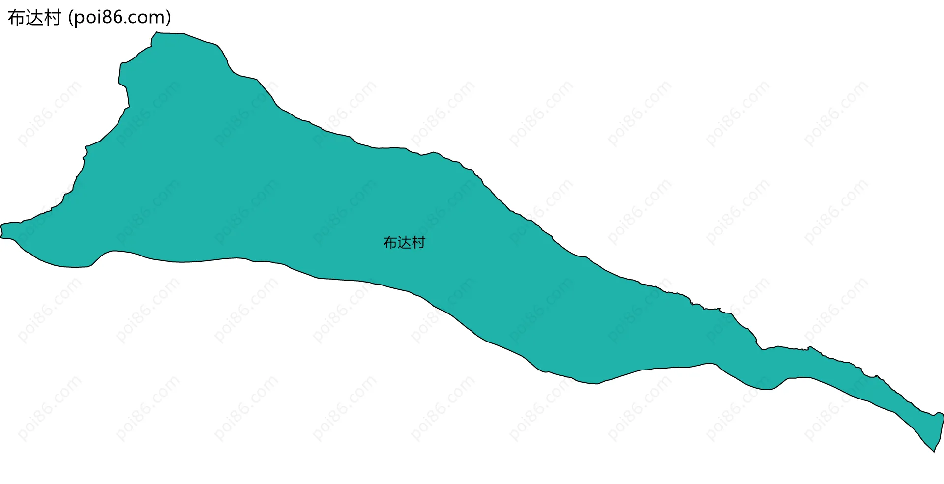 布达村边界地图