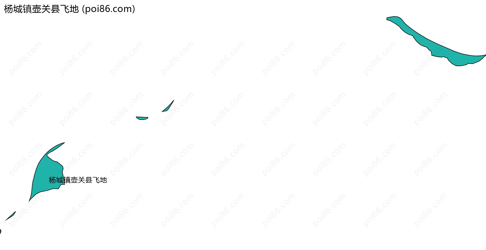 杨城镇壶关县飞地边界地图