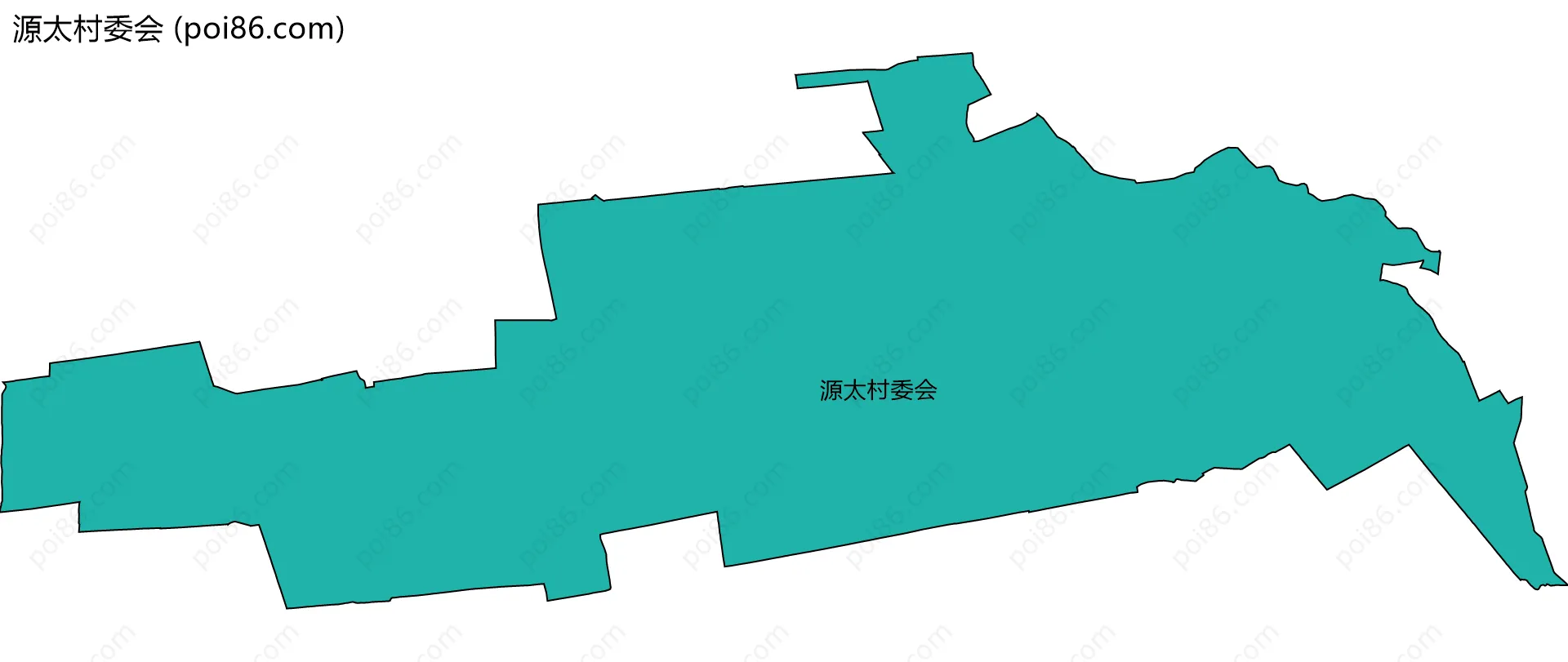 源太村委会边界地图