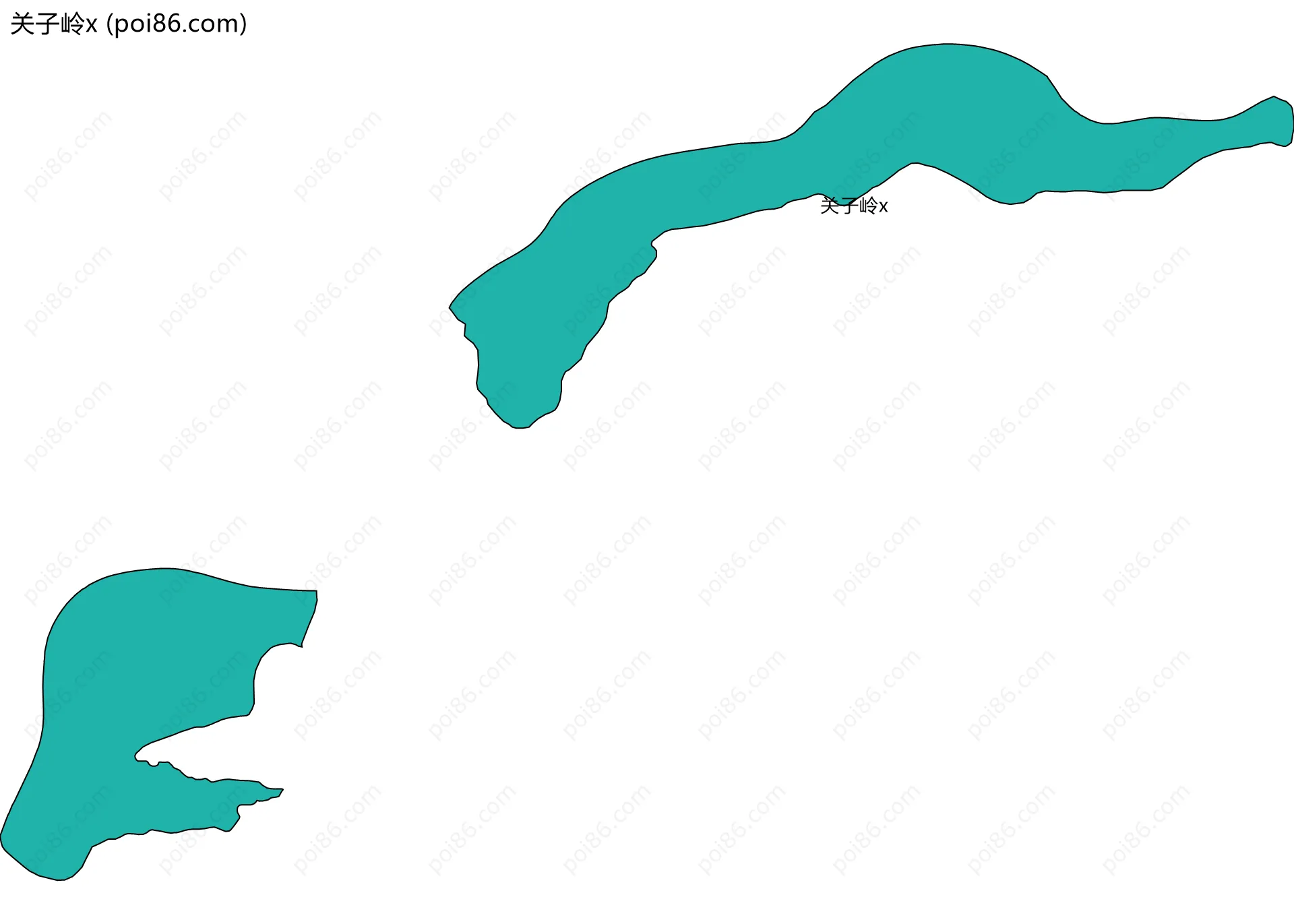 关子岭x边界地图