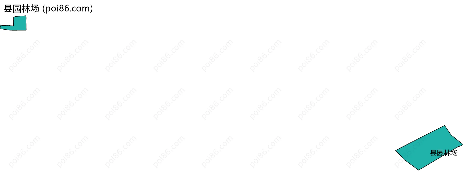 县园林场边界地图