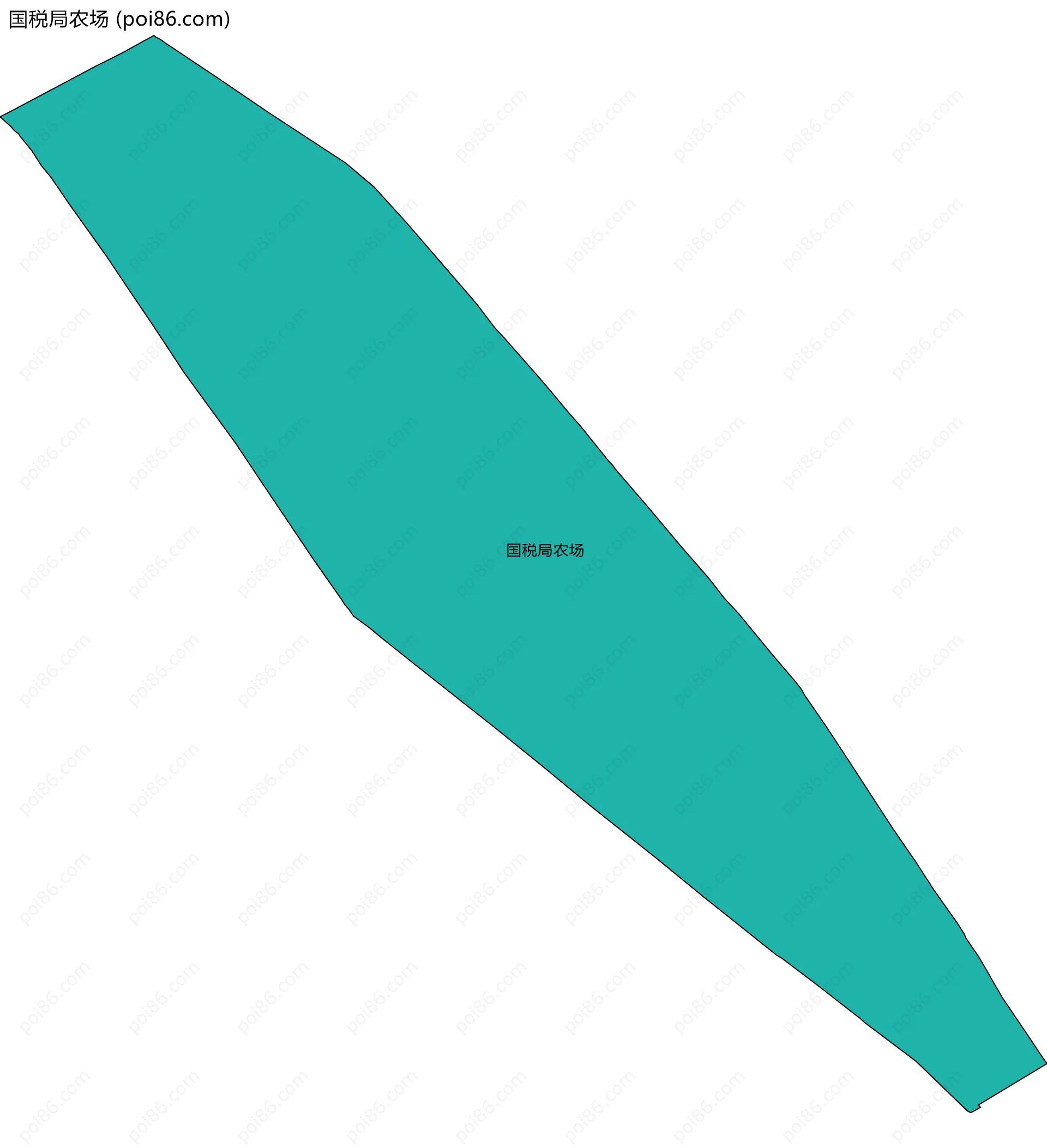 国税局农场边界地图