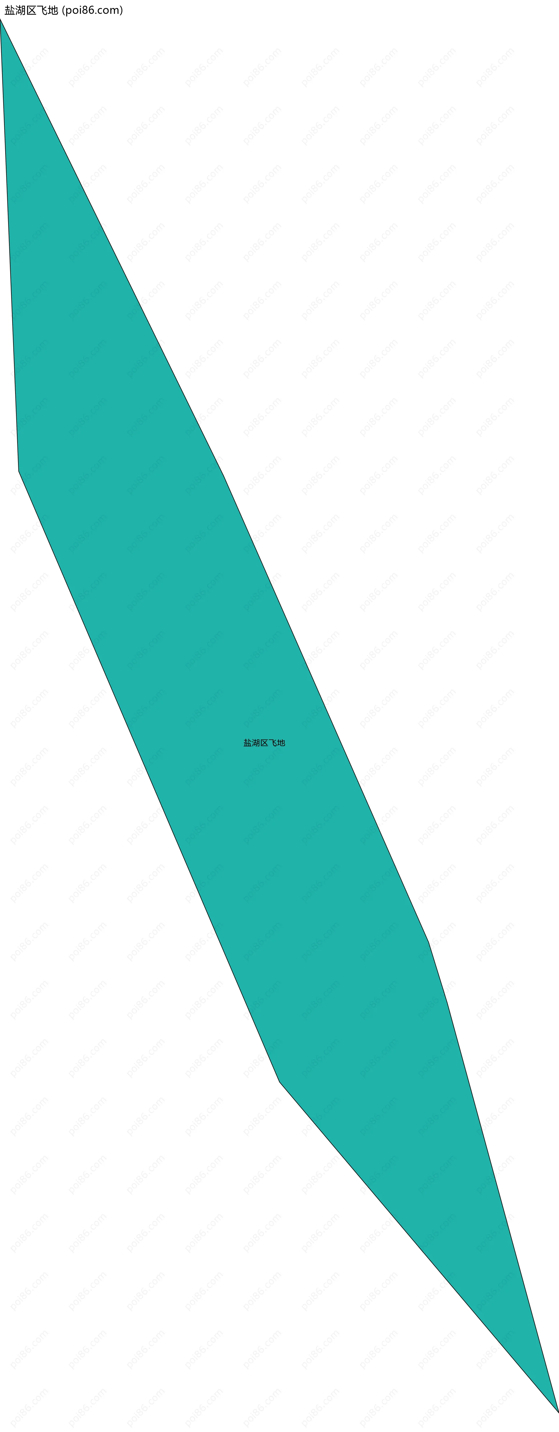 盐湖区飞地边界地图