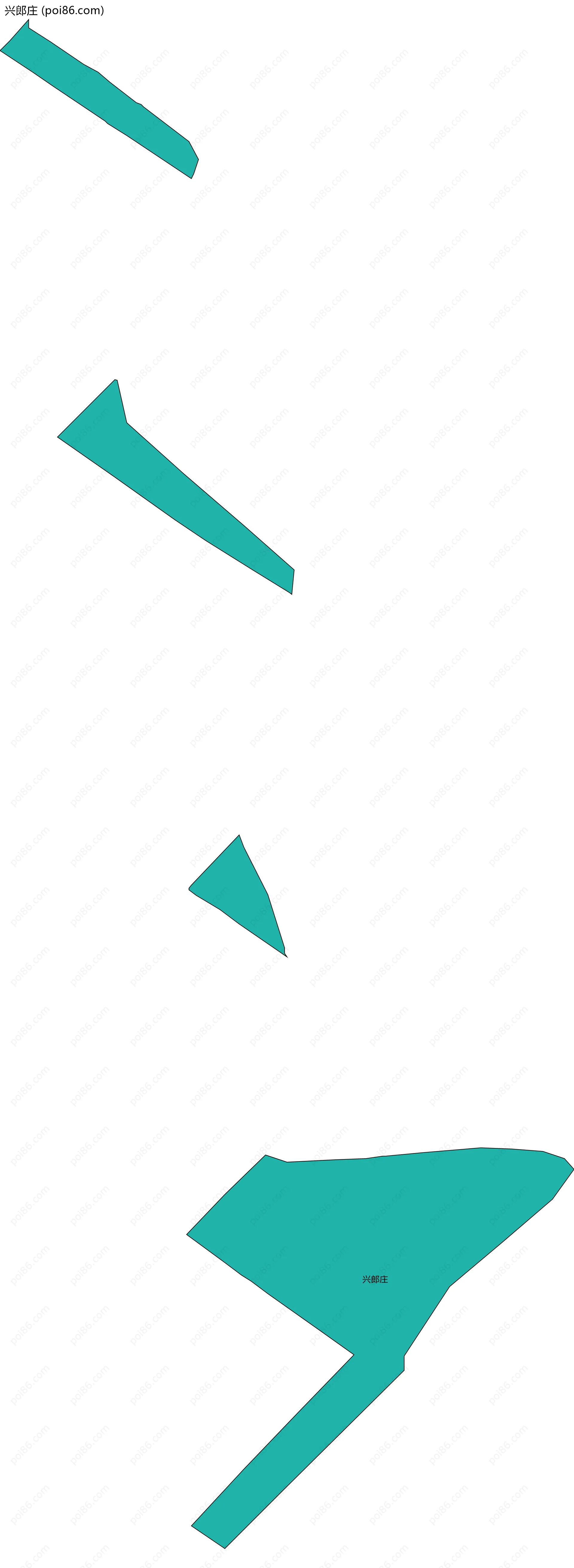 兴郎庄边界地图