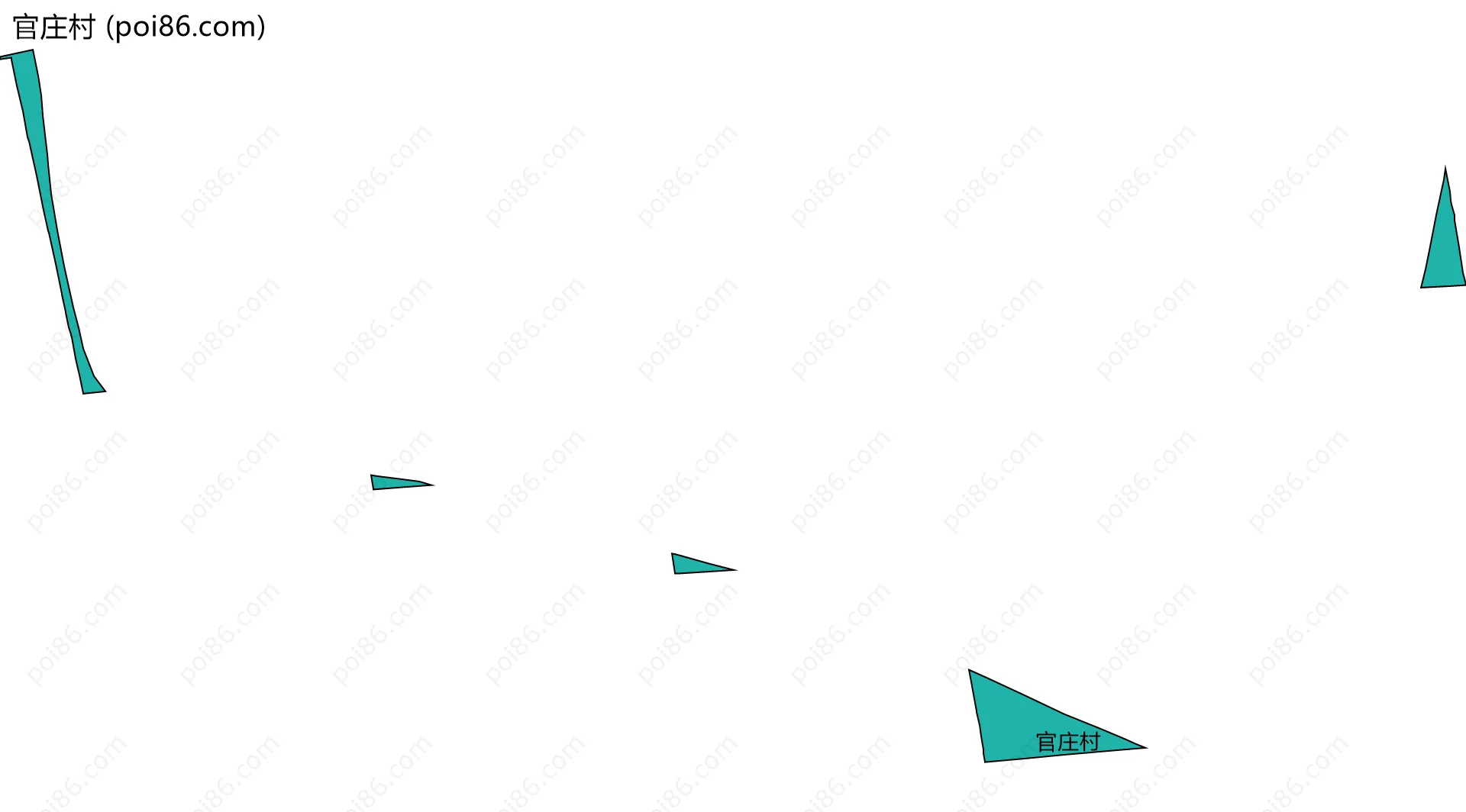 官庄村边界地图