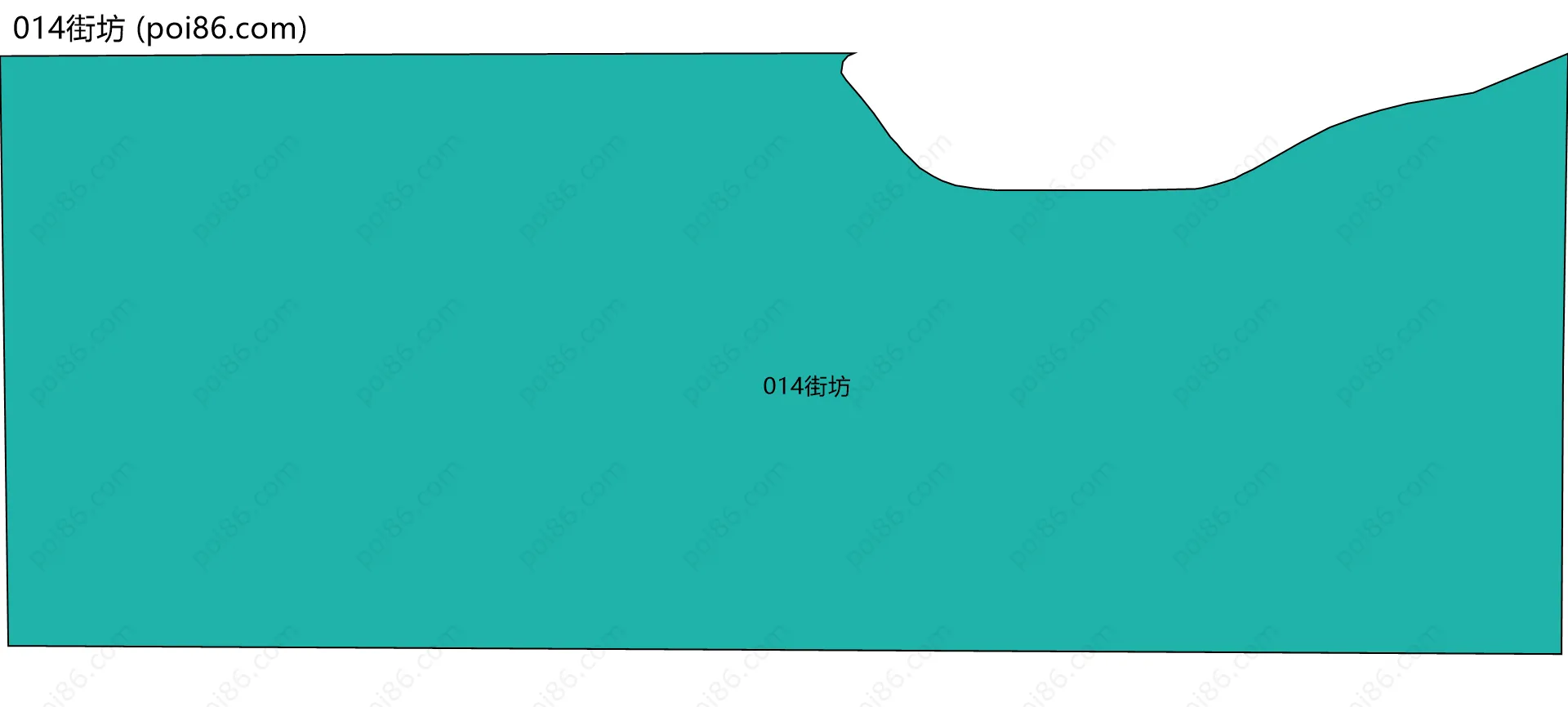 014街坊边界地图