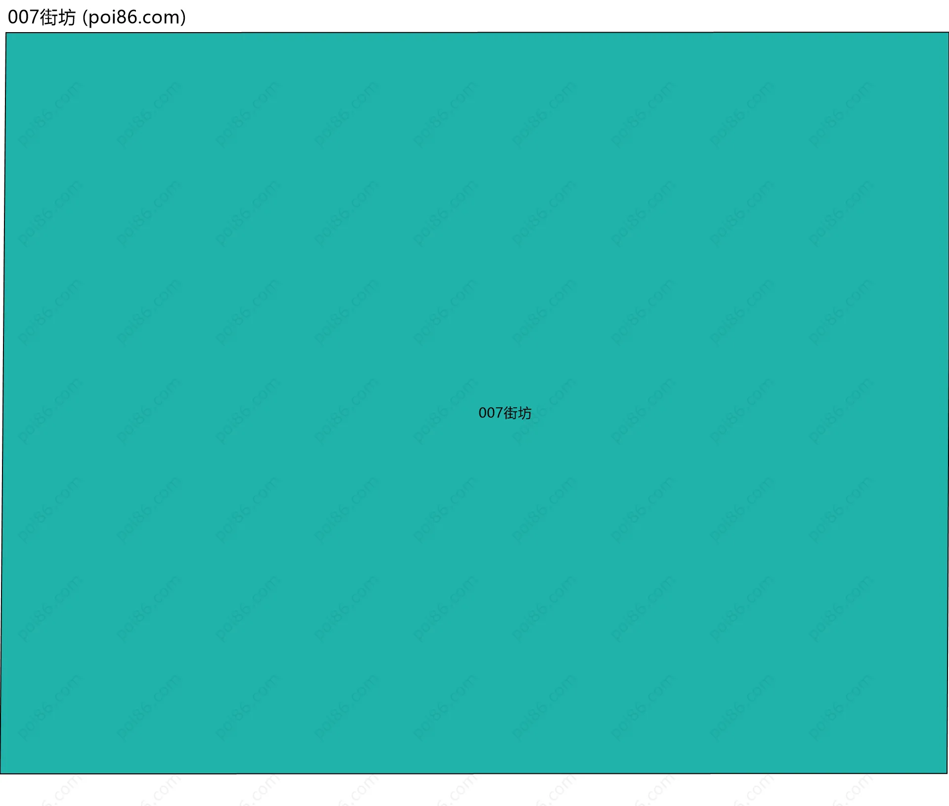 007街坊边界地图