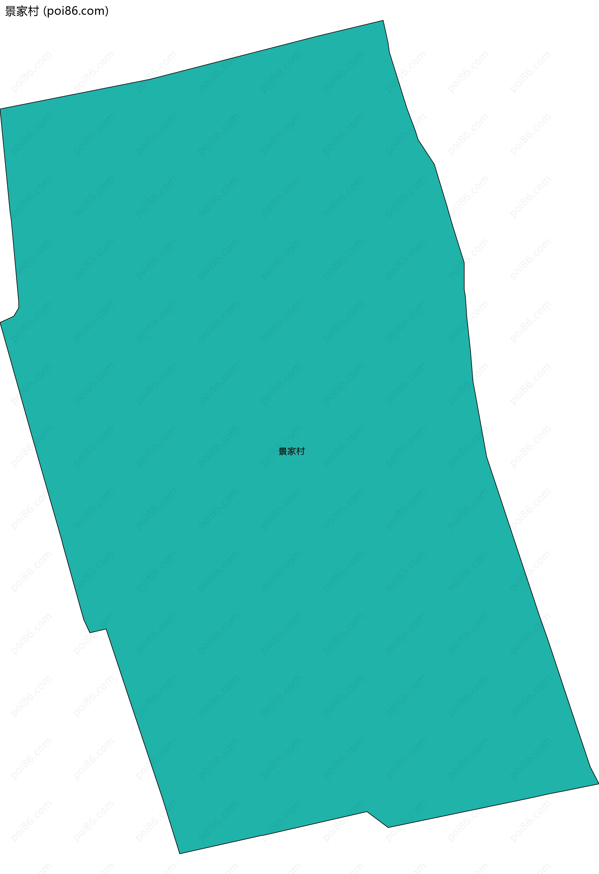 景家村边界地图