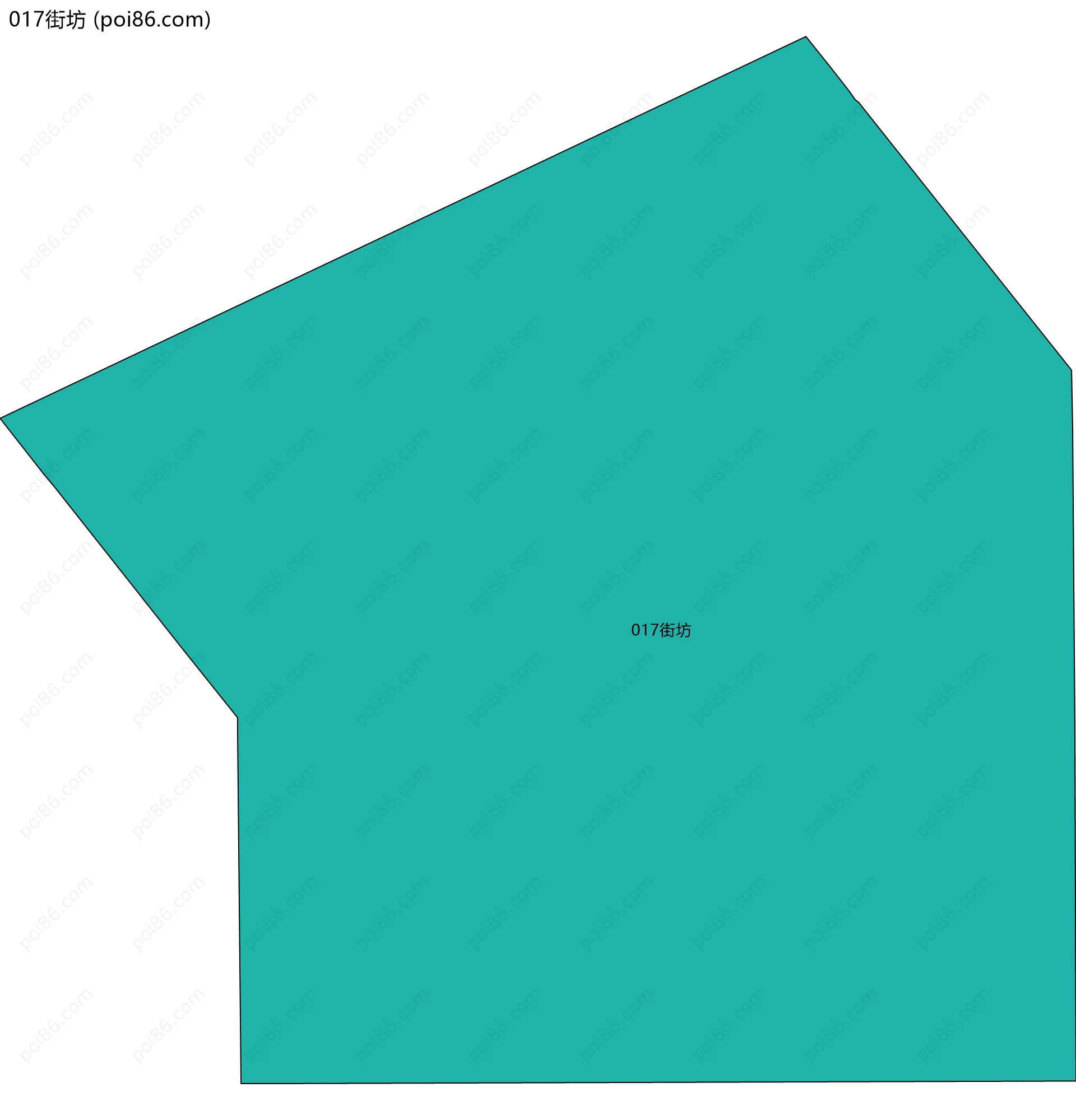 017街坊边界地图
