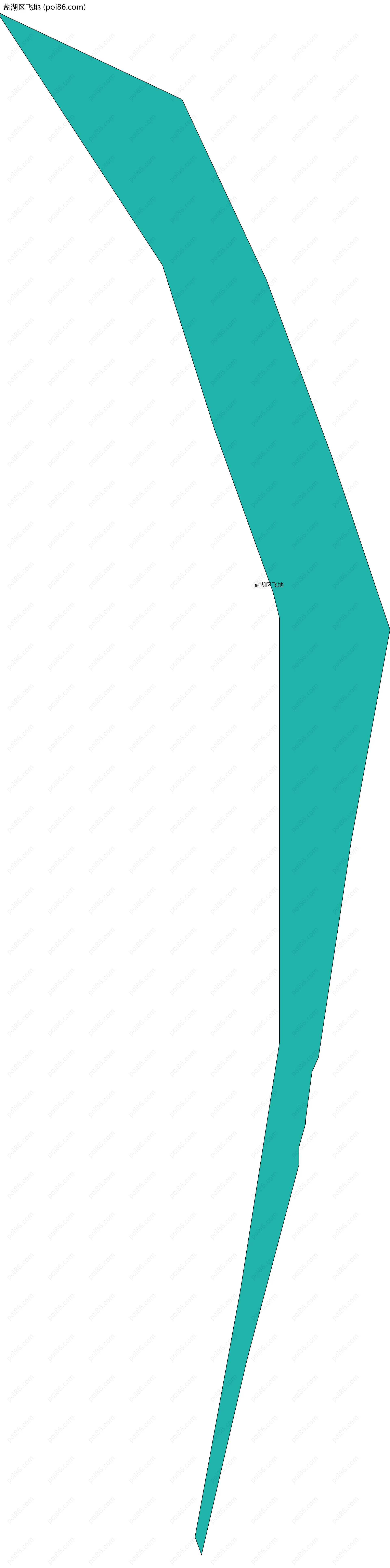 盐湖区飞地边界地图