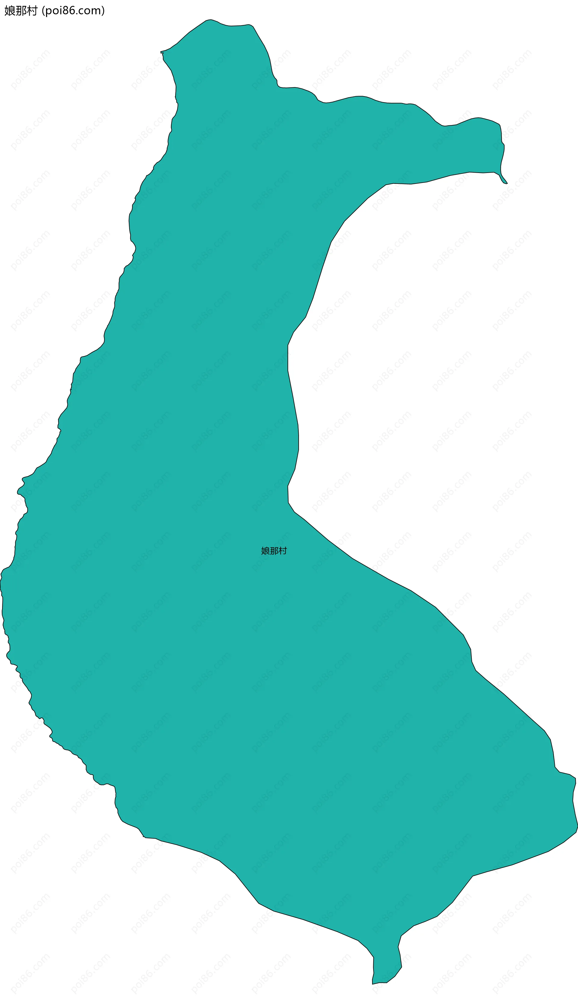 娘那村边界地图