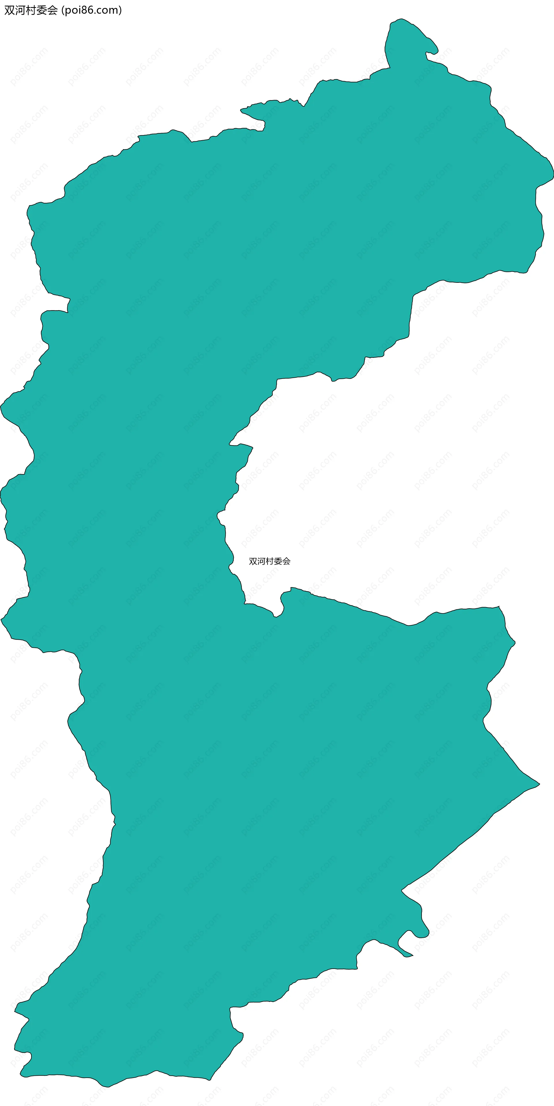 双河村委会边界地图