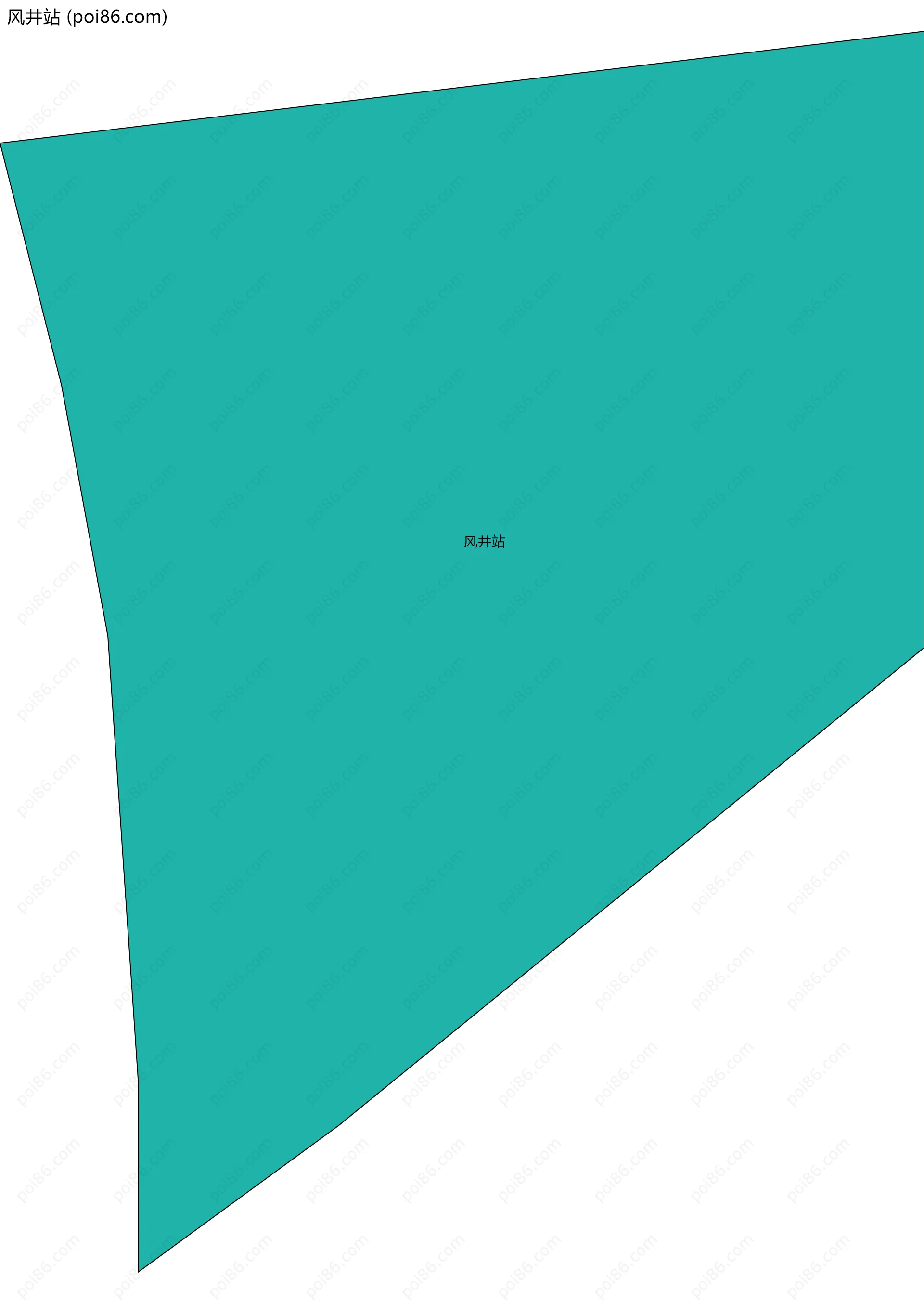 风井站边界地图