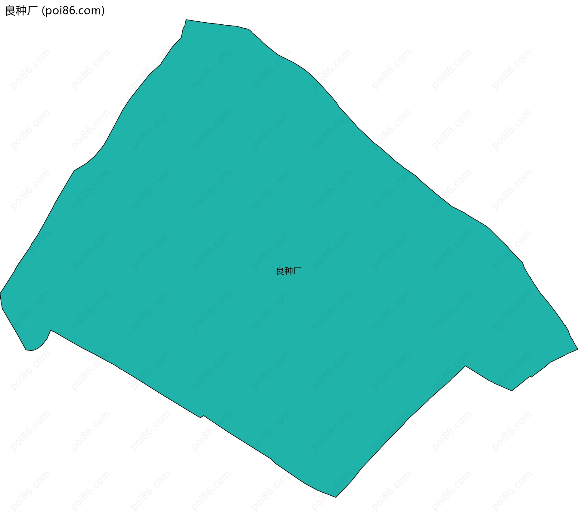 良种厂边界地图