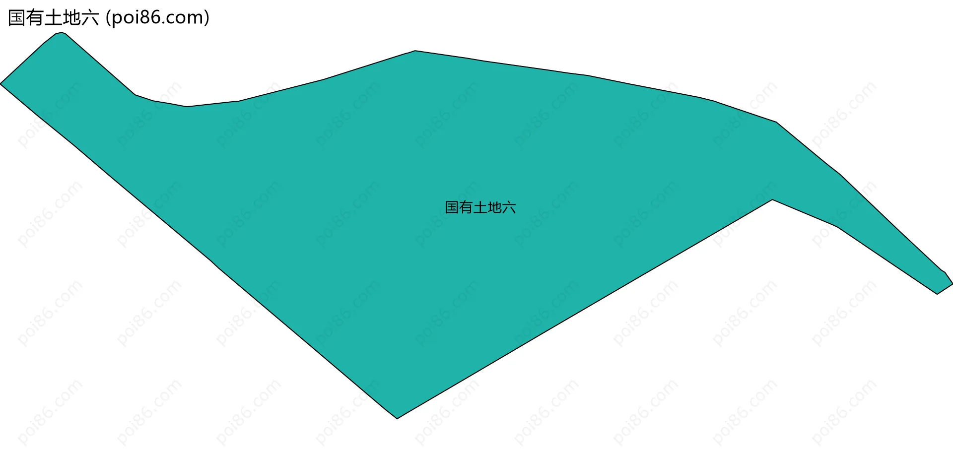 国有土地六边界地图