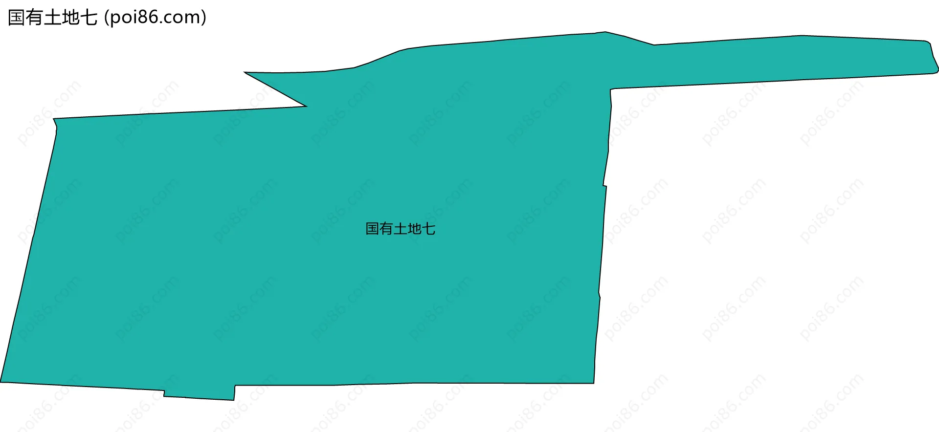 国有土地七边界地图