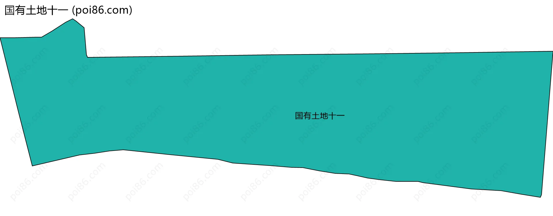 国有土地十一边界地图
