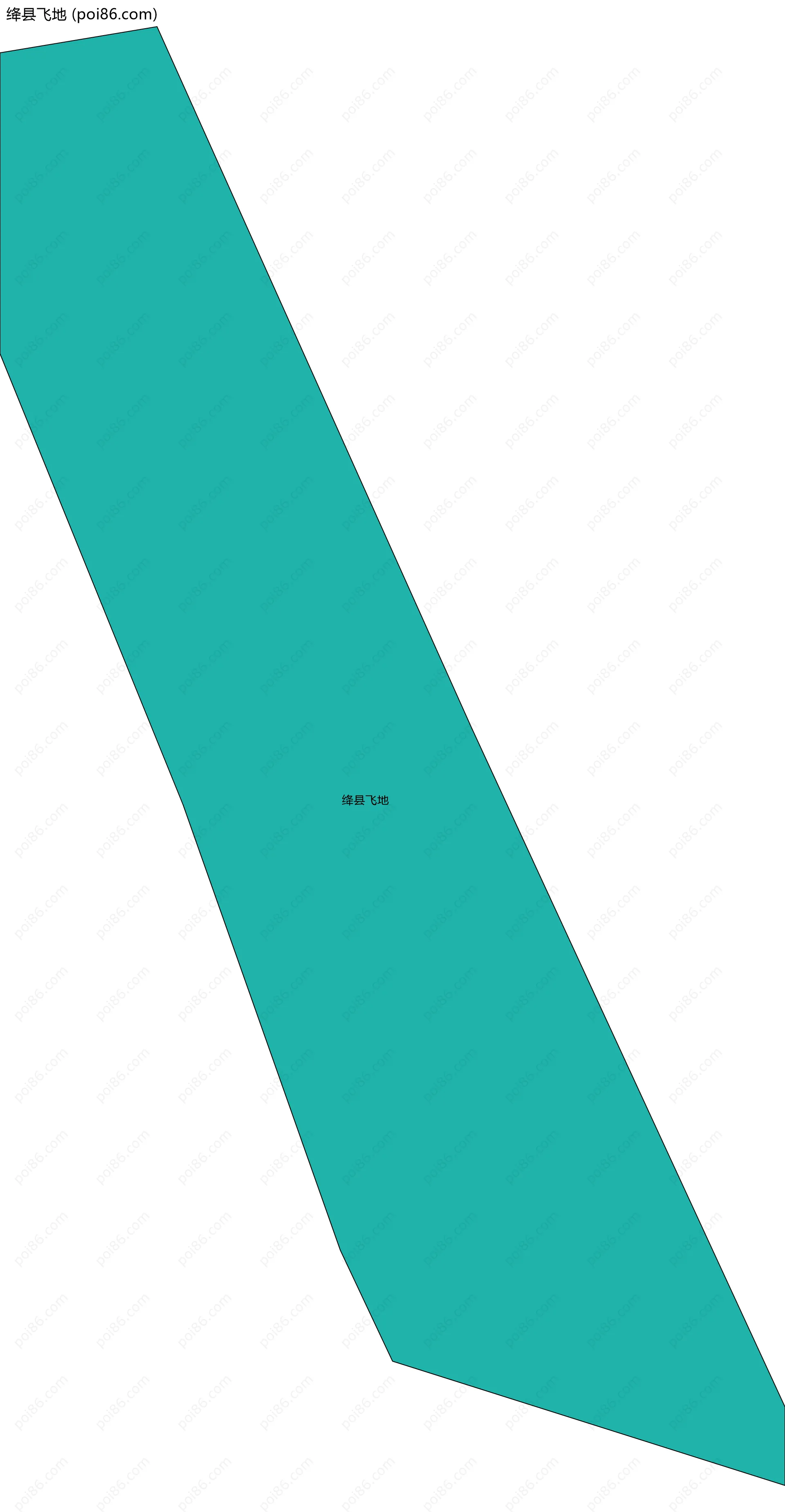 绛县飞地边界地图