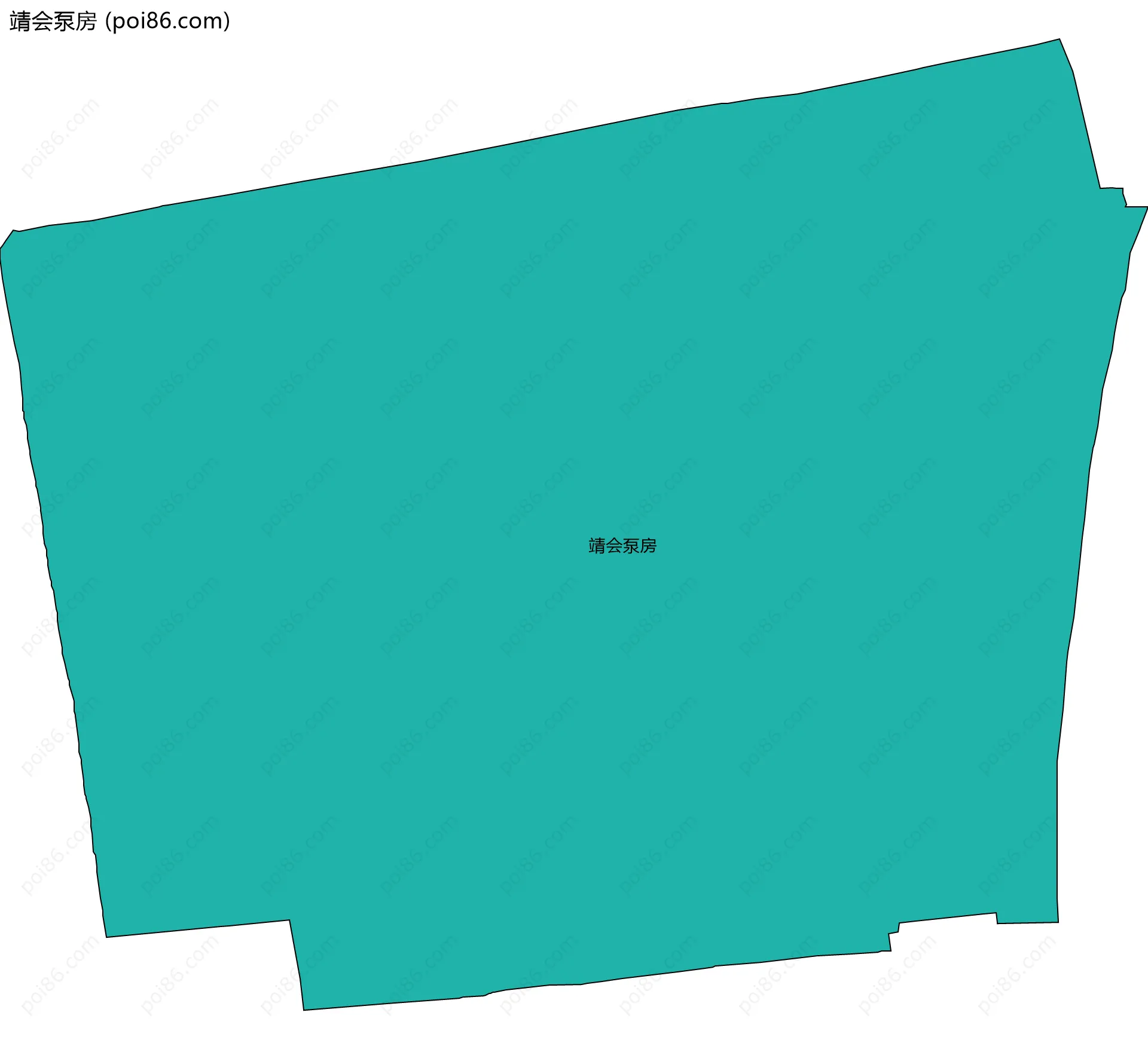 靖会泵房边界地图