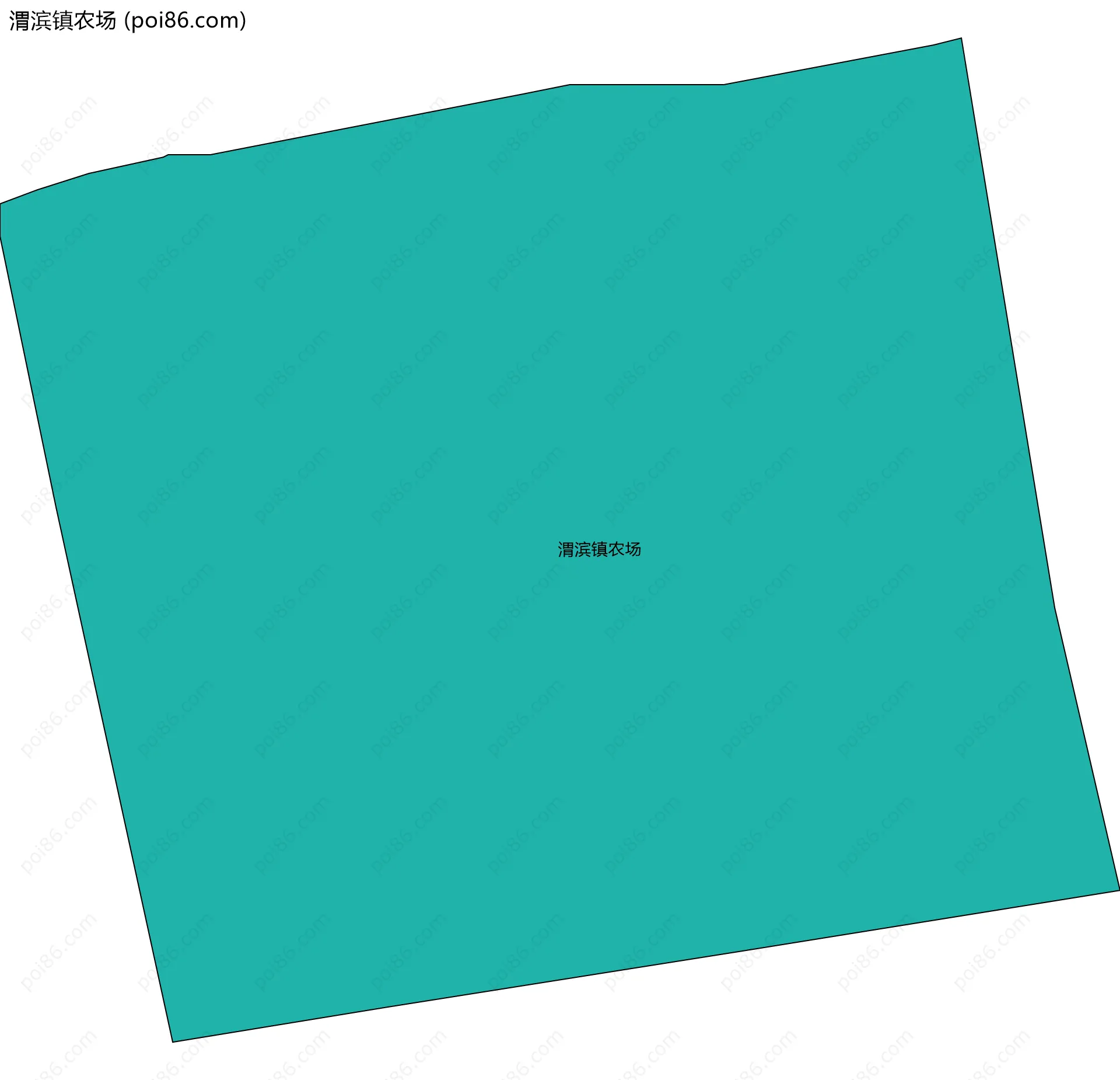 渭滨镇农场边界地图