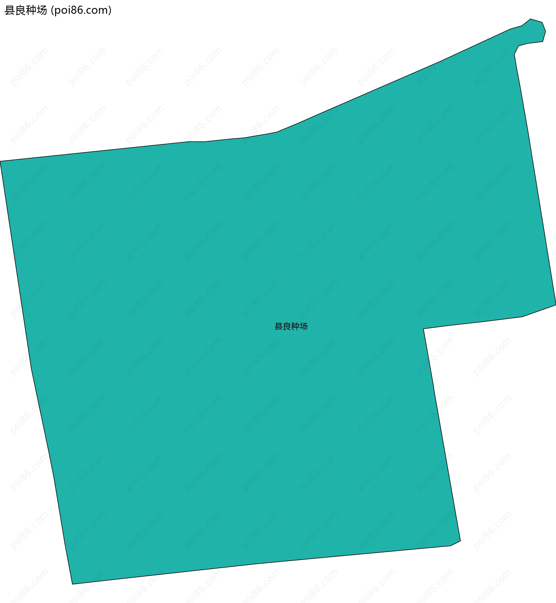 县良种场边界地图