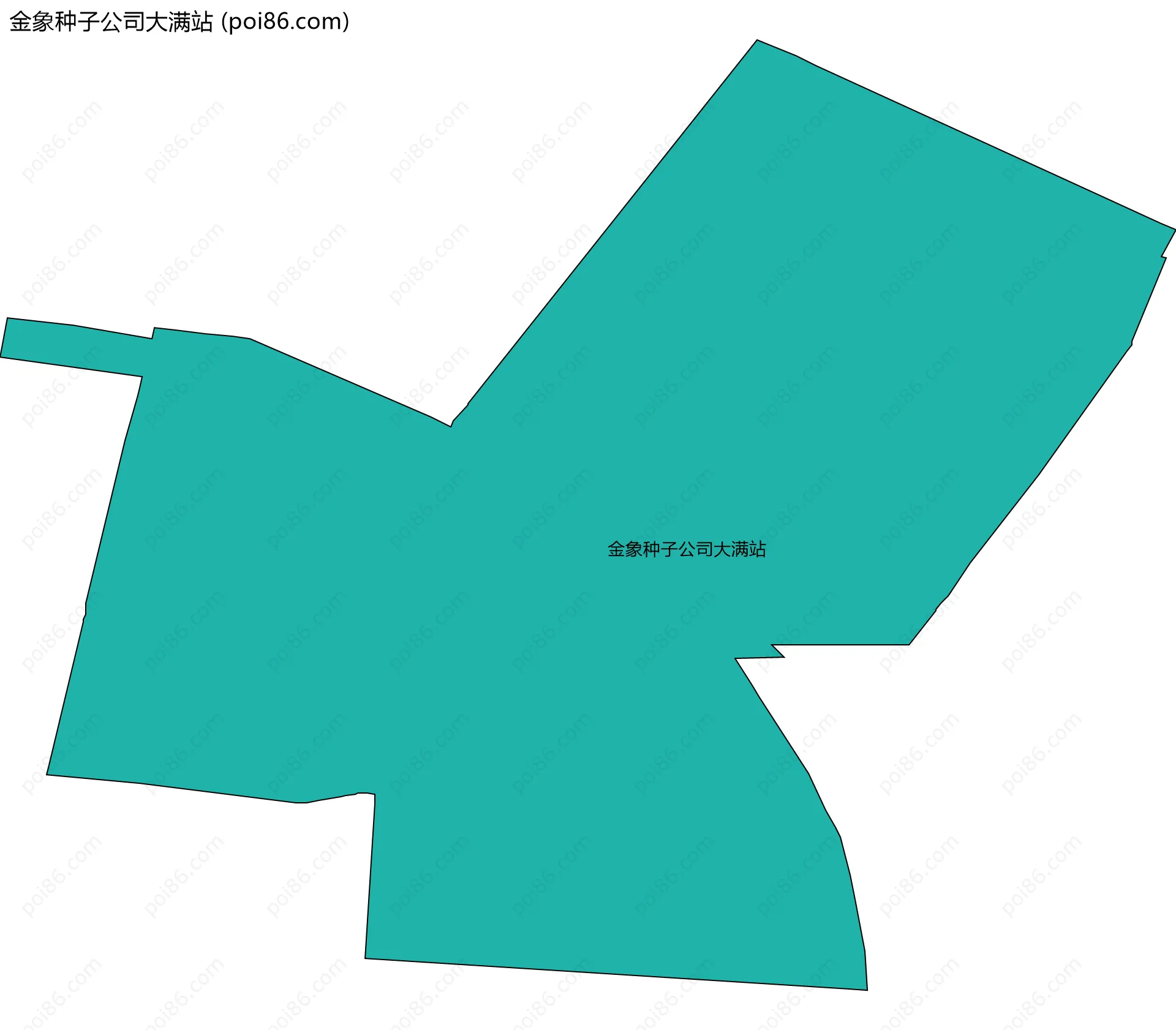 金象种子公司大满站边界地图