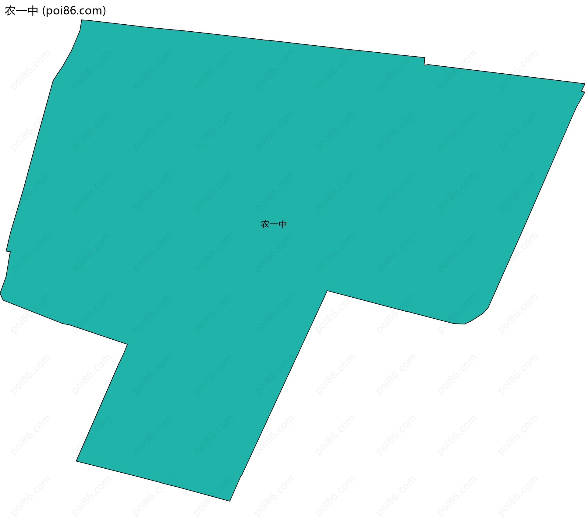 农一中边界地图