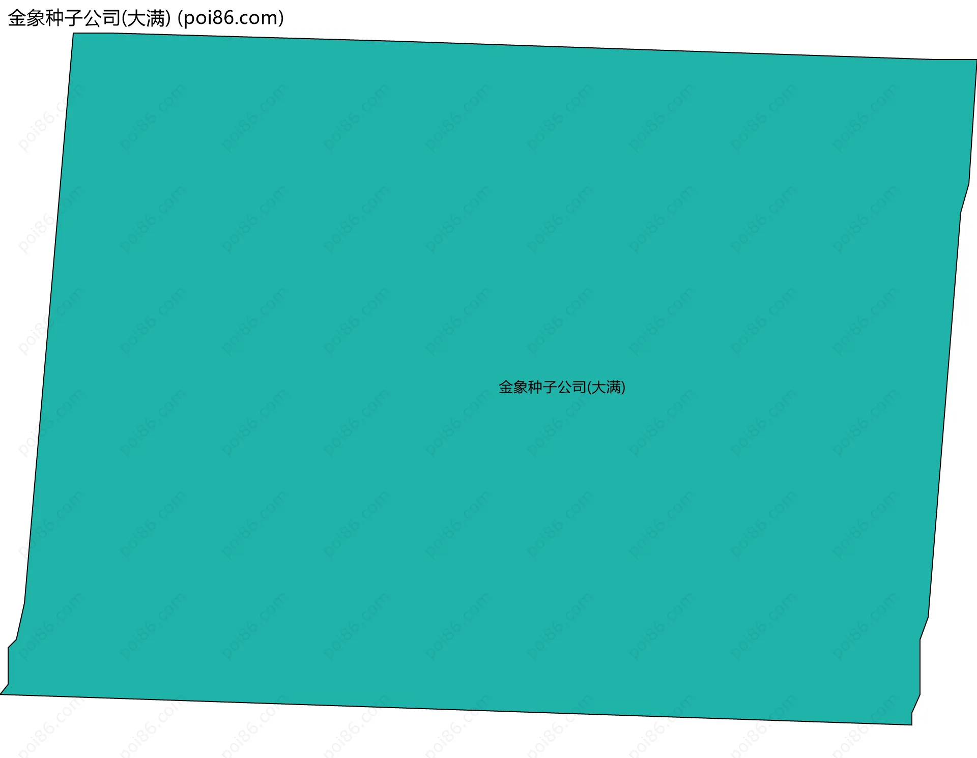 金象种子公司(大满)边界地图