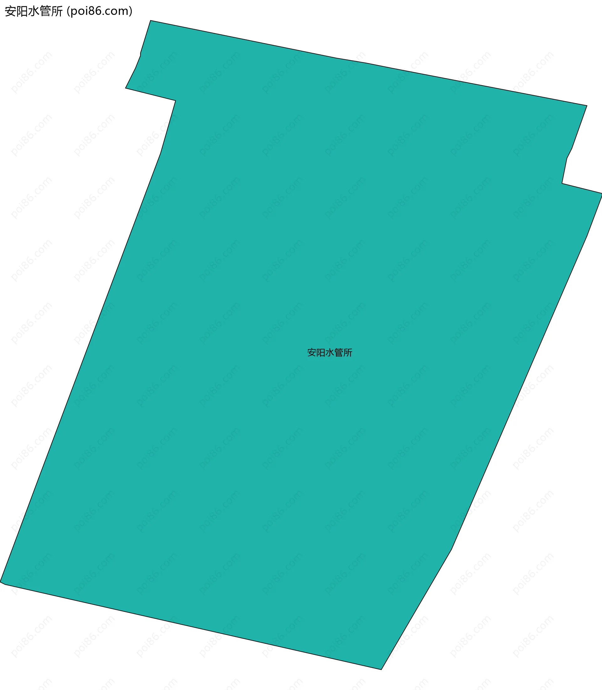 安阳水管所边界地图