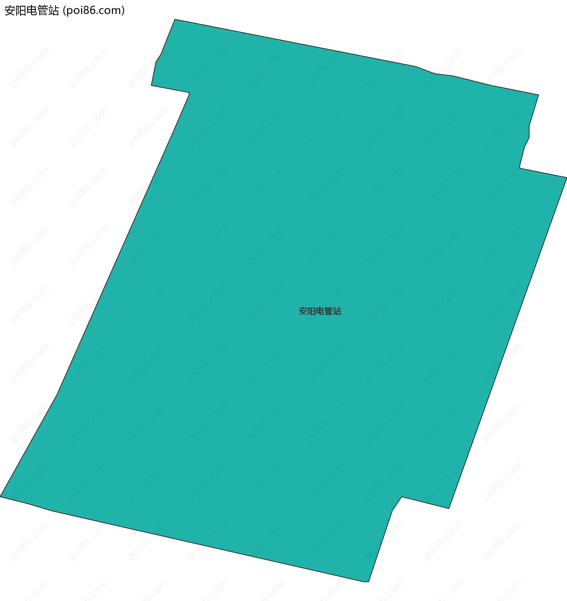 安阳电管站边界地图