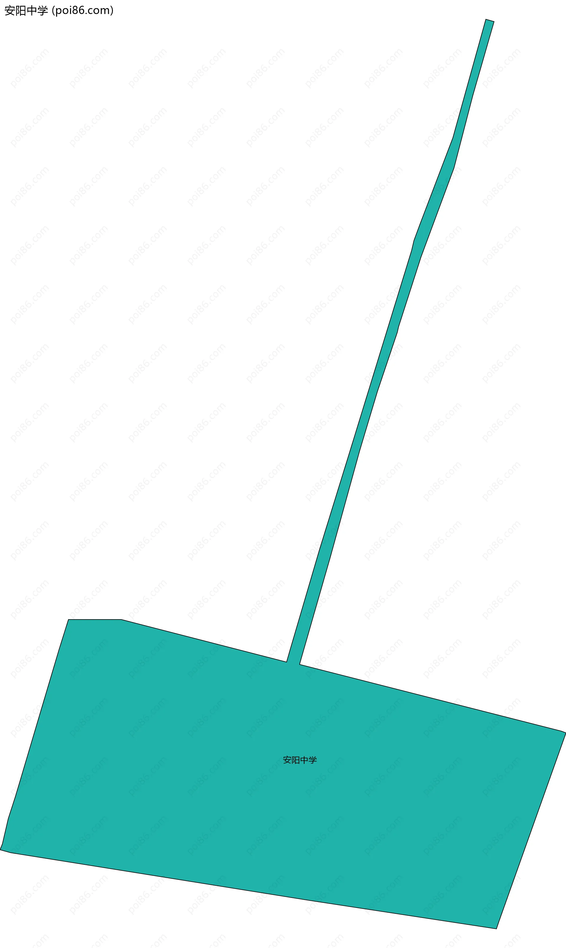 安阳中学边界地图