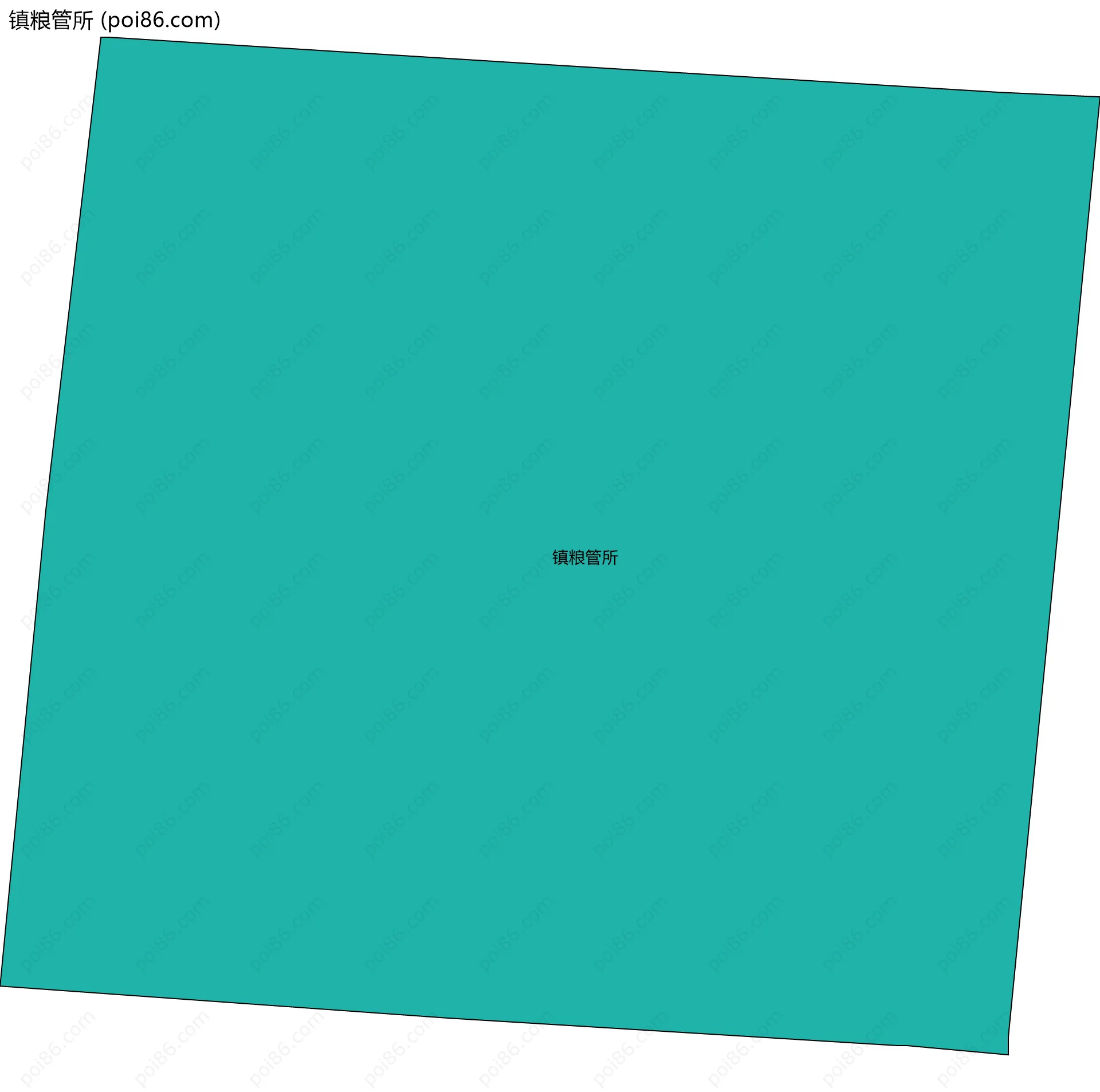 镇粮管所边界地图