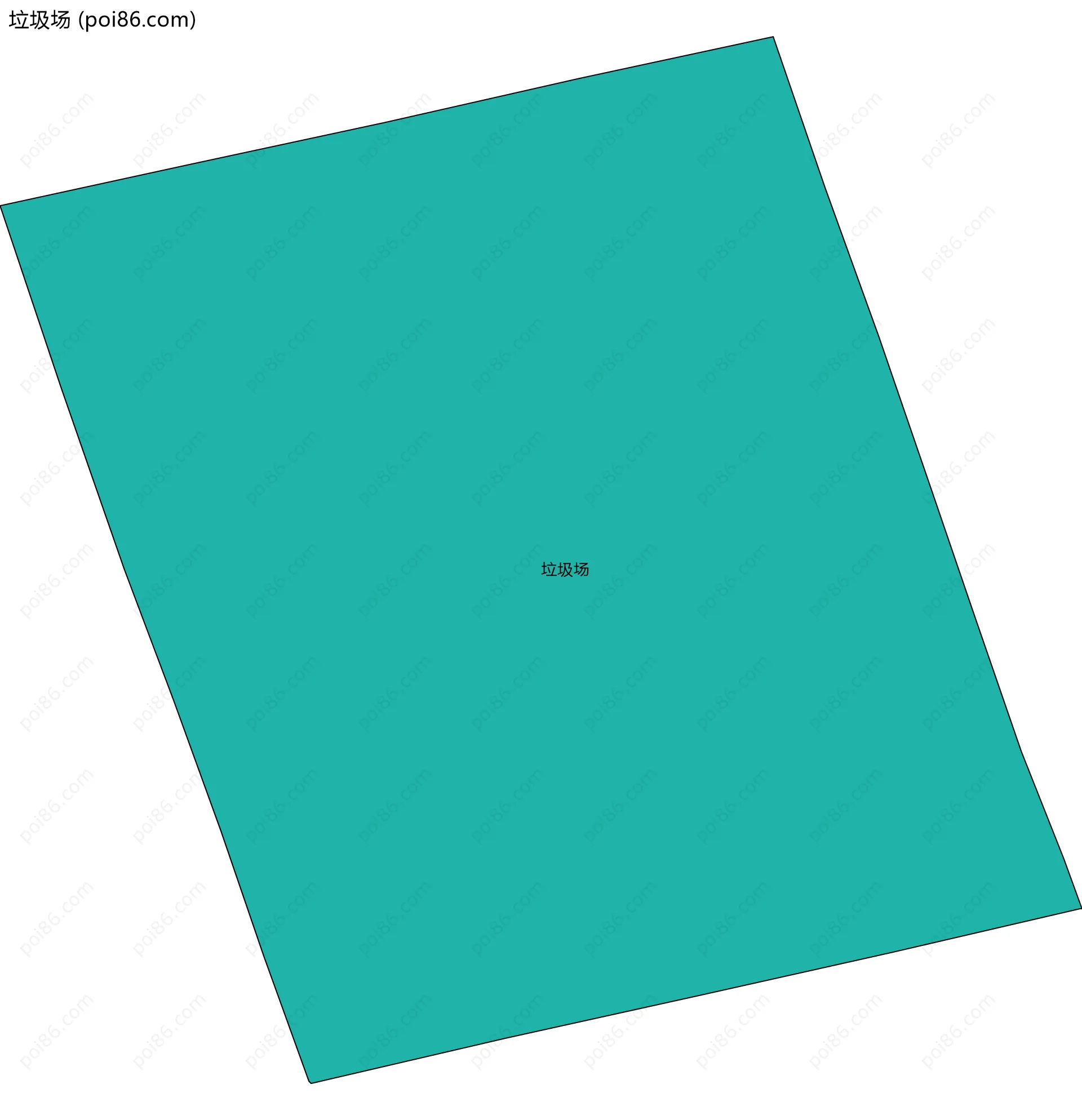 垃圾场边界地图