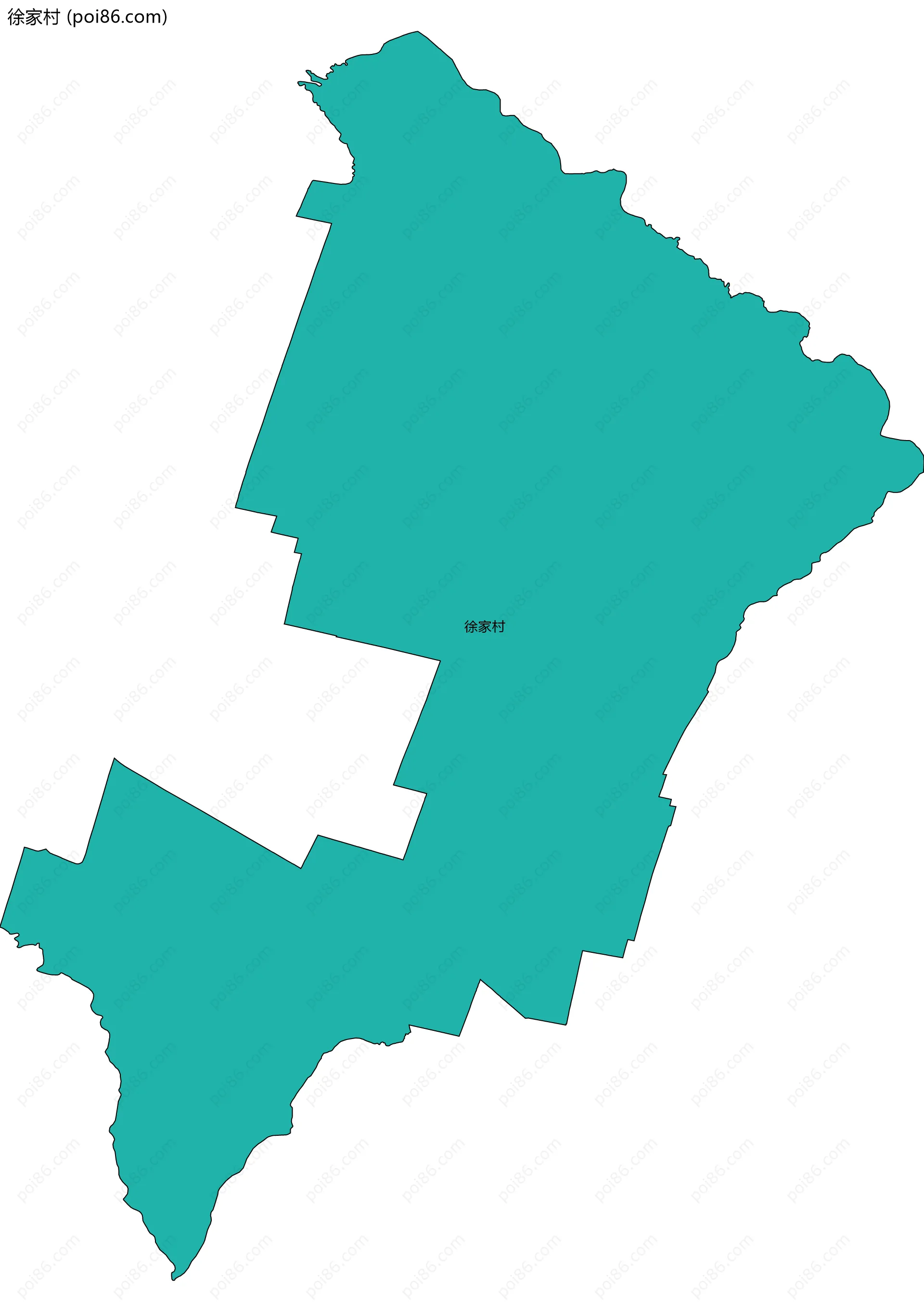 徐家村边界地图