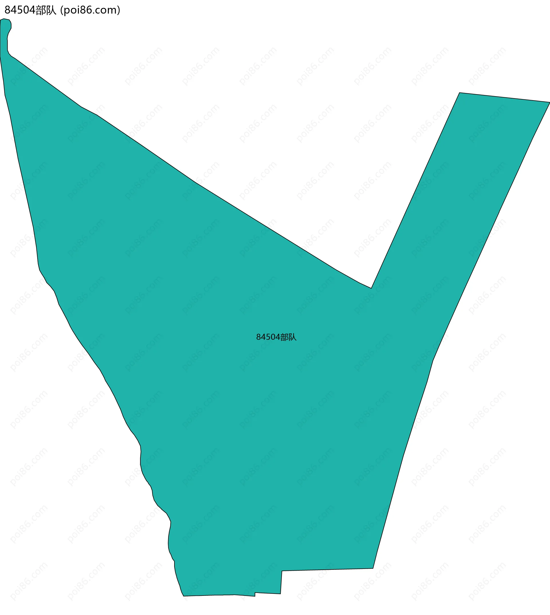 84504部队边界地图