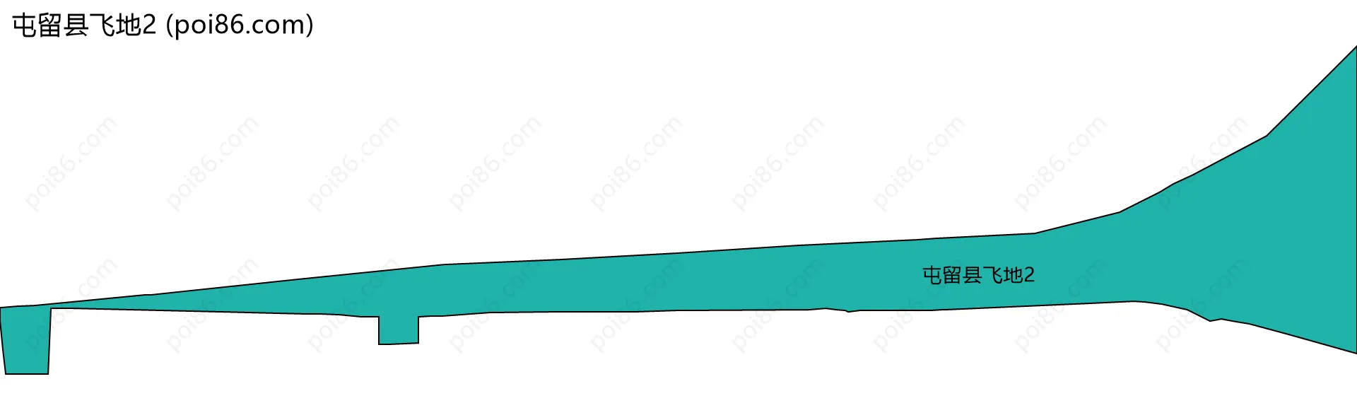 屯留县飞地2边界地图