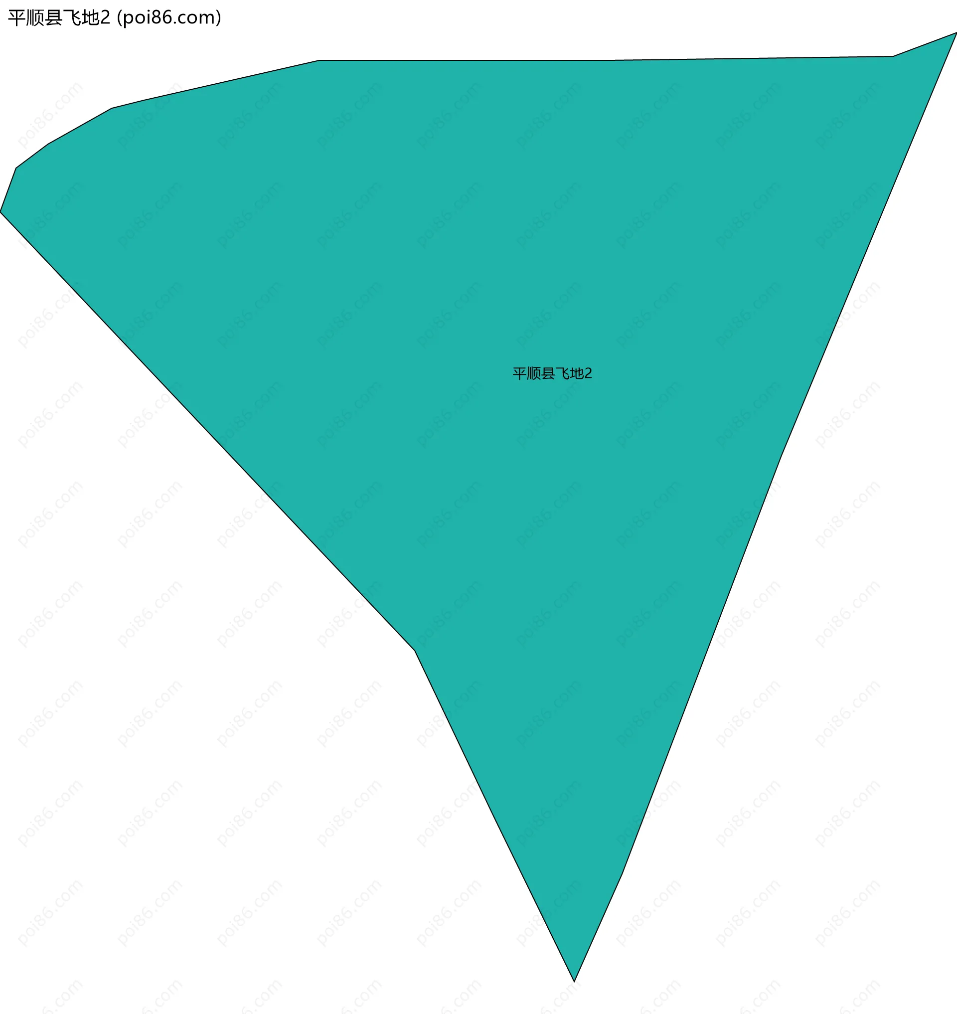平顺县飞地2边界地图