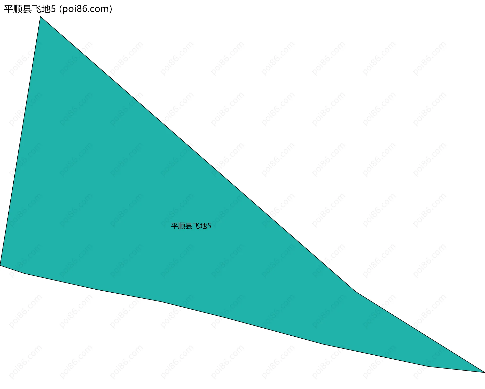 平顺县飞地5边界地图