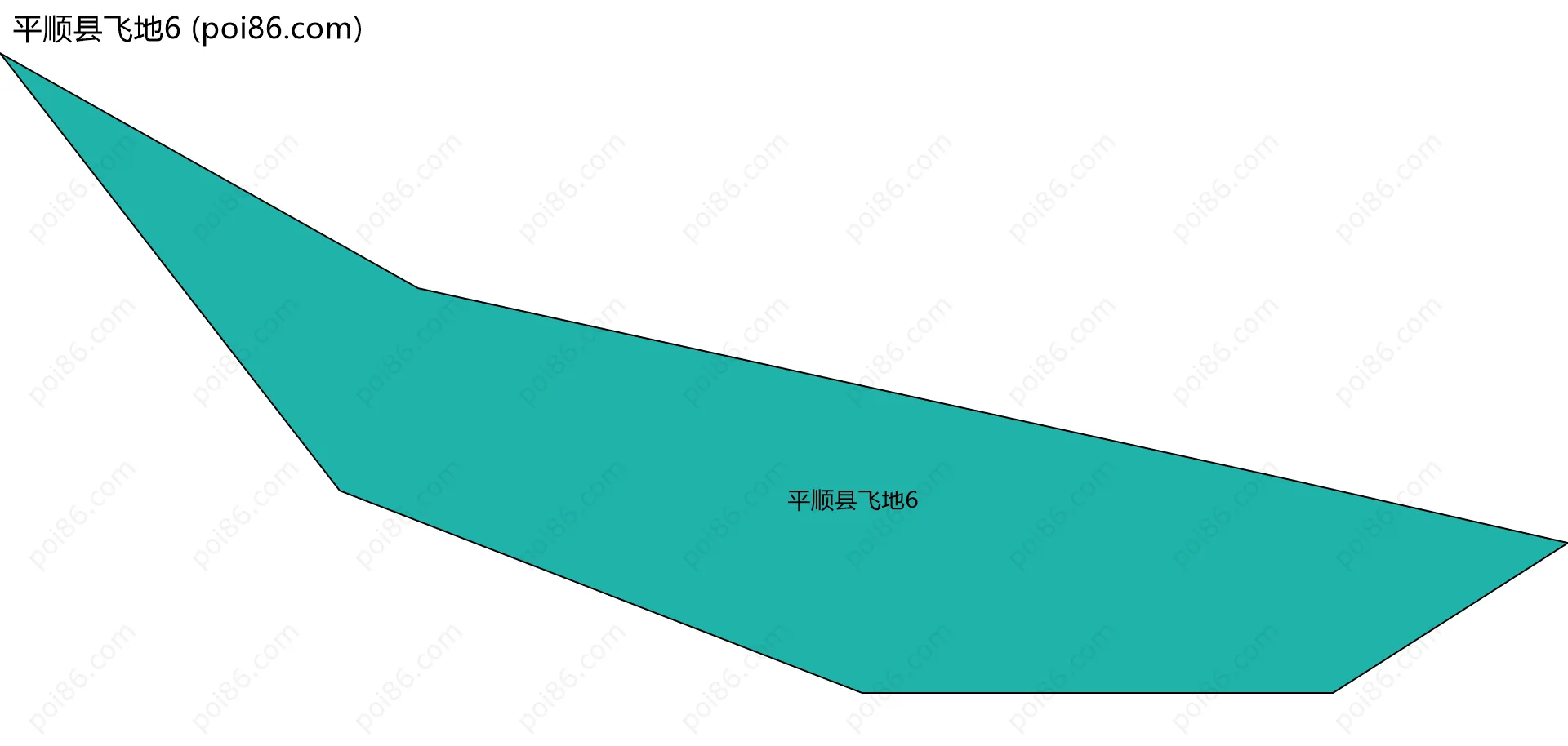 平顺县飞地6边界地图