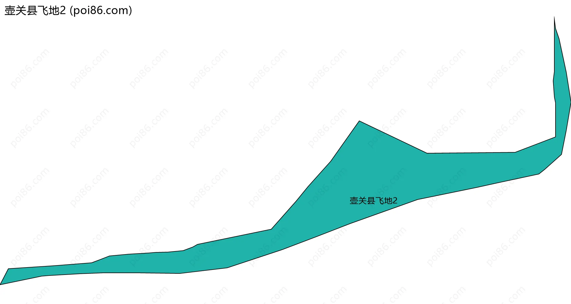 壶关县飞地2边界地图