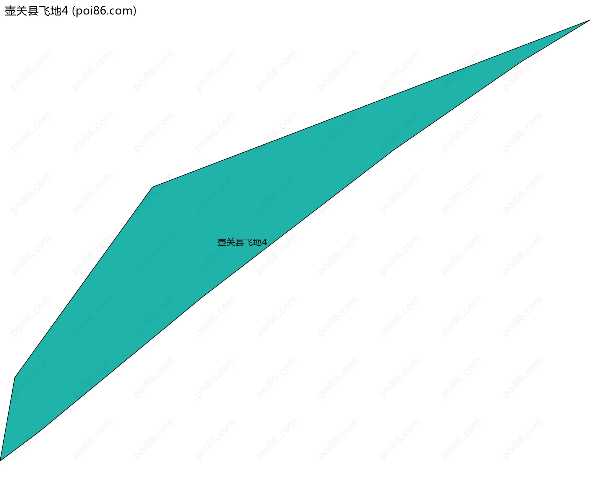 壶关县飞地4边界地图