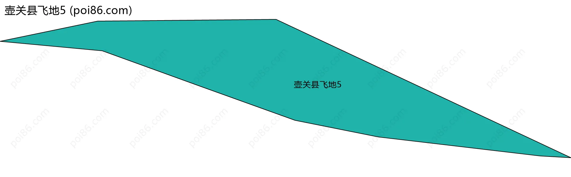 壶关县飞地5边界地图